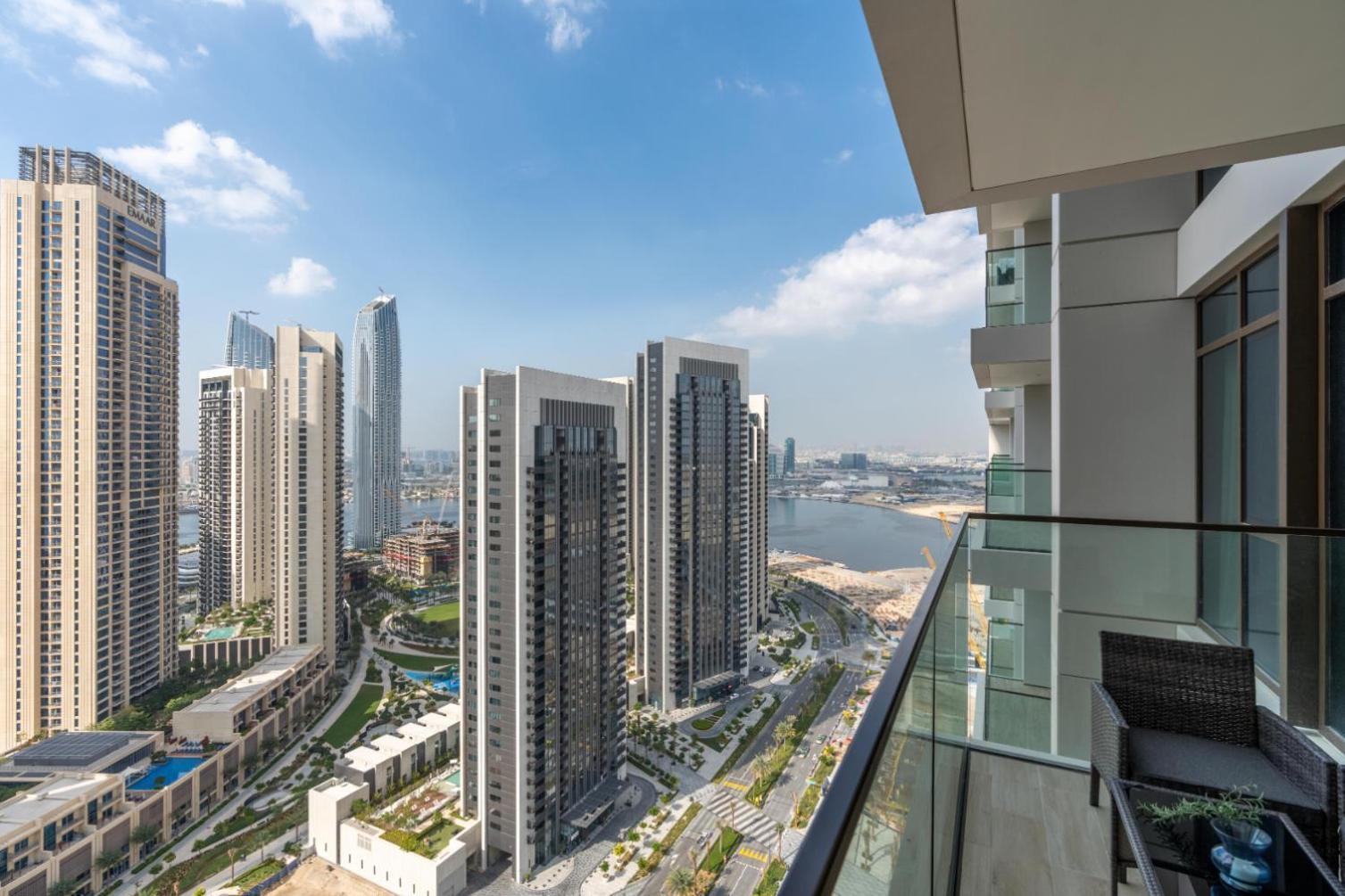 1Br High-Floor Elegant Apt In Palace Residence By Vibel Dubai Exterior foto