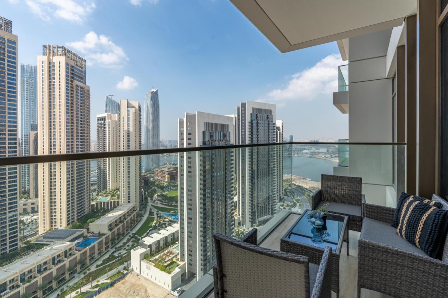 1Br High-Floor Elegant Apt In Palace Residence By Vibel Dubai Exterior foto